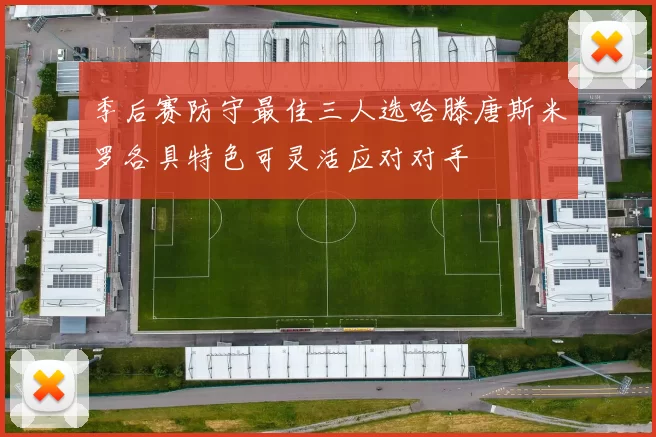季后赛防守最佳三人选哈滕唐斯米罗各具特色可灵活应对对手