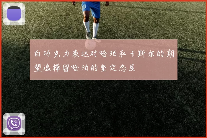 白巧克力表达对哈珀和卡斯尔的期望选择留哈珀的坚定态度